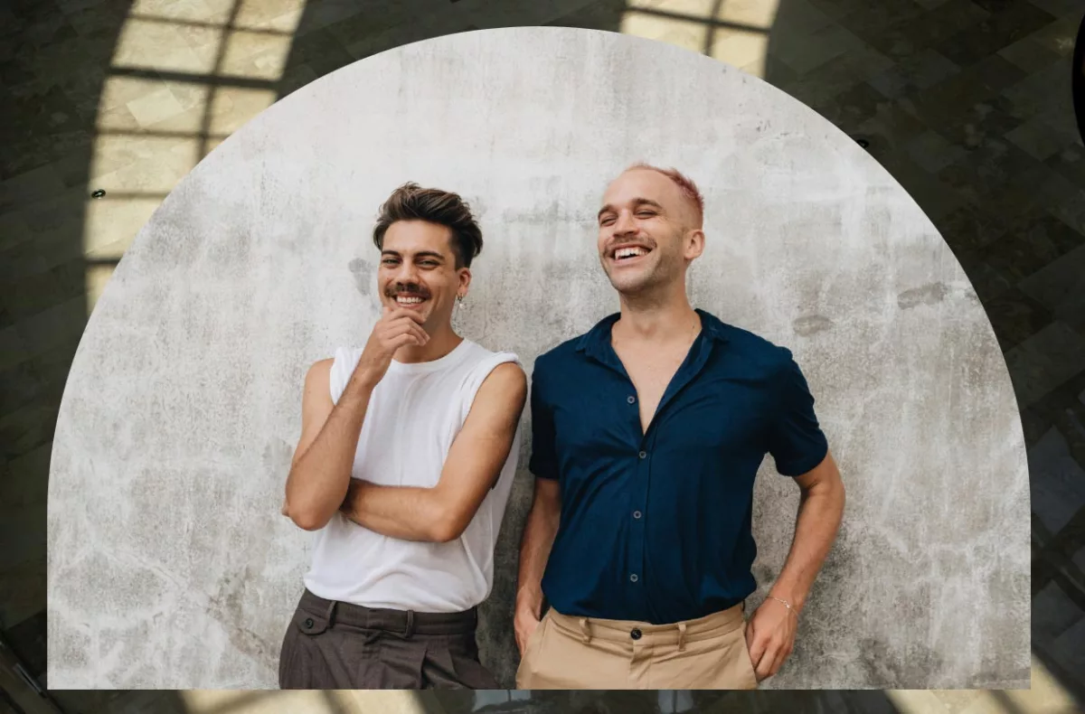 Two men
